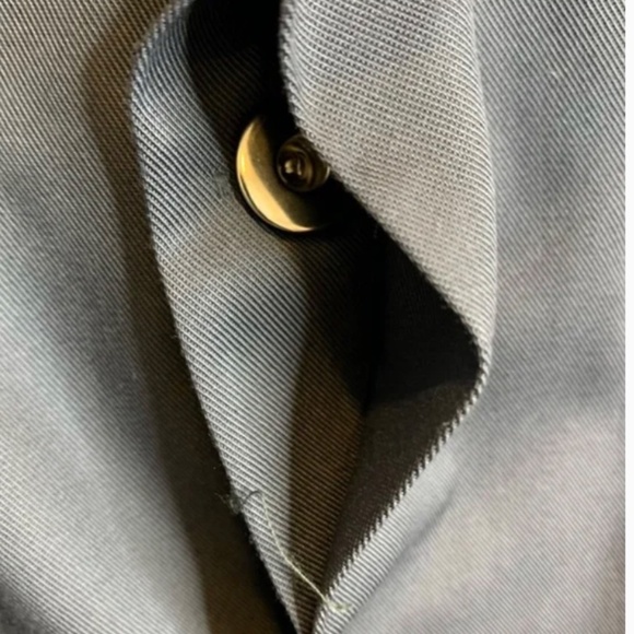 Grand Textiles Shop Coat Style 710 Charcoal Grey - Picture 3 of 4